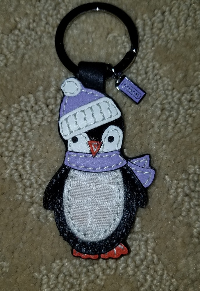 Coach Penguin Keychain